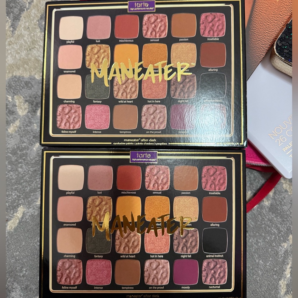 Tarte Maneater Eyeshadow Palette - Vibrant and Neutral Hues